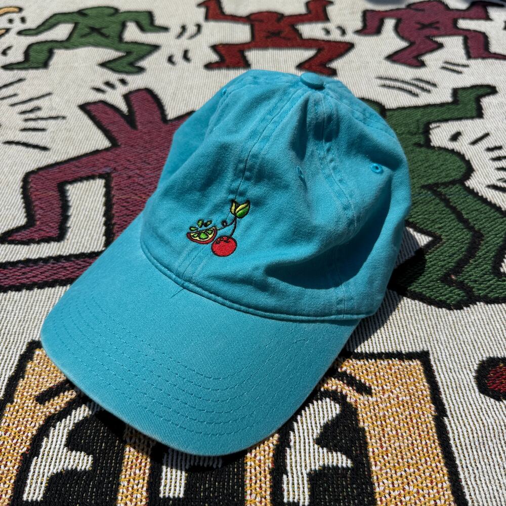 Light Blue Cherry Lime Summer Salt Band 2022 Tour Adjustable Hat